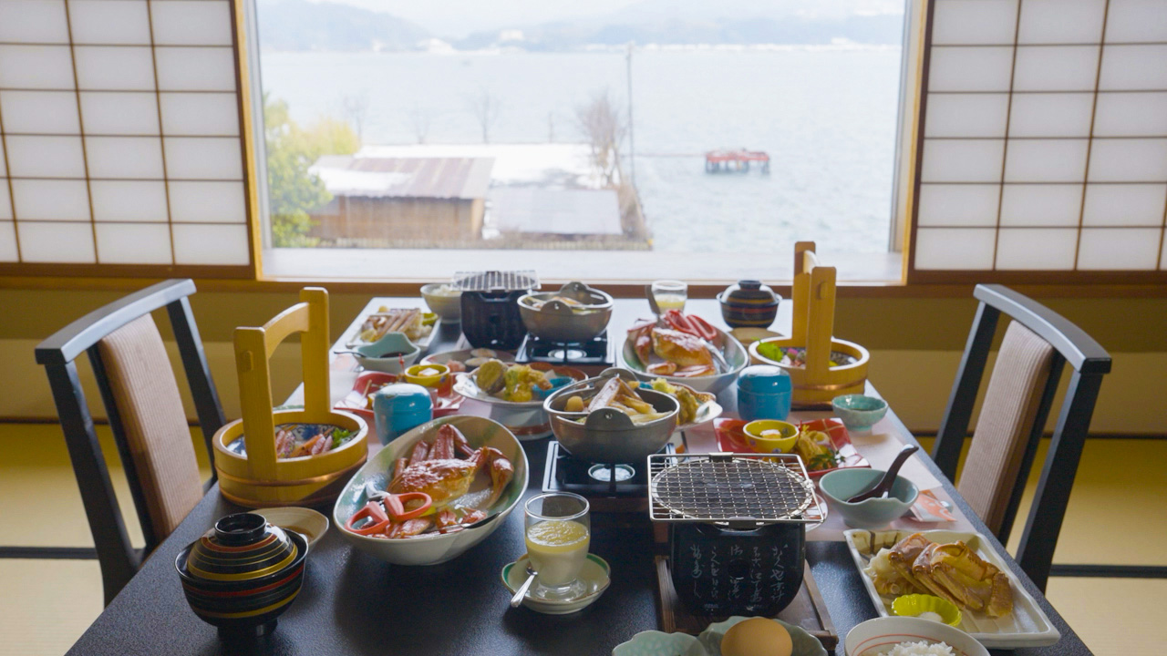 この時期ならではの、蟹の宴